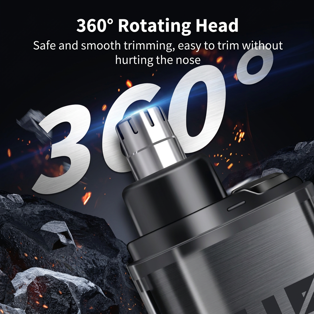 Portable Electric Nose Hair Trimmer